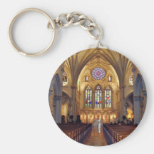 St. Joseph's Cathedral - Main Aisle/Front Keychains