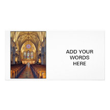 St. Joseph's Cathedral - Main Aisle/Front Picture Card