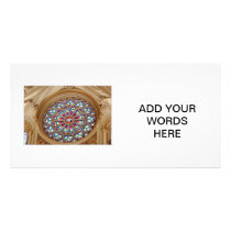St. Joseph's Cathedral - Stained Glass Window Photo Card