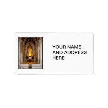St. Joseph's Cathedral Tabernacle Personalized Address Label