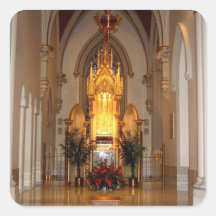 St. Joseph's Cathedral Tabernacle Square Sticker
