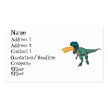 St Judeasaurus Rex by Steve Miller Business Card
