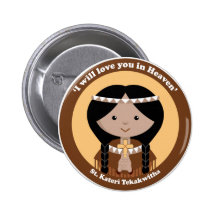 St Kateri Tekakwitha Badge