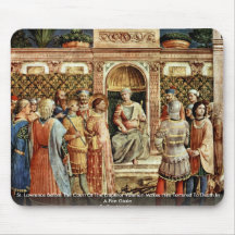 St. Lawrence Before The Court Of The Emperor Mousepad