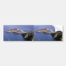 St. Lazaria, Aerial shot Bumper Sticker