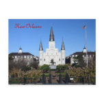 St Louis Cathedral, New Orleans Postcard