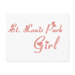 St. Louis Girl tee shirts Postcards