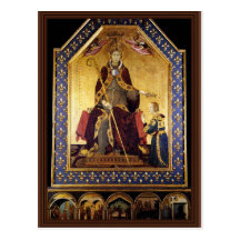 St. Louis Of Toulouse Crowned His Brother Robert Postcards