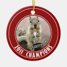 St. Louis Rally Squirrel 2011 Winners Christmas Tree Ornament