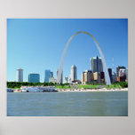 ST. LOUIS RIVER FRONT POSTER