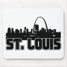 St Louis Skyline Mouse Pads