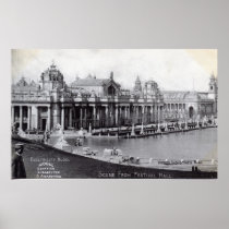 St. Louis World's Fair 1904 Vintage Print