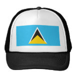 St. Lucia Flag Hat