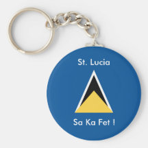 St. Lucia, Sa Ka Fet Key Chain