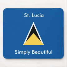 St. Lucia, Simply beautiful mouse pad