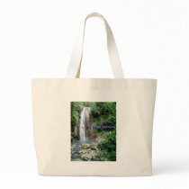 St Lucia Waterfall Canvas Bags