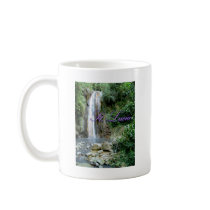 St Lucia Waterfall Coffee Mug
