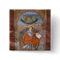 St. Luke, from the Gospel of St. Riquier Button