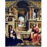 St. Luke Records The Madonna,  By Gossaert Jan (Be photo sculptures