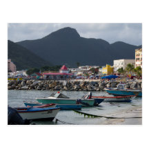 St. Maarten Harborside Post Card