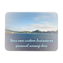 St. Maarten Harbour Custom Premium Magnet