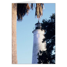 St. Marks Lighthouse Greeting Card