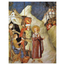 St Martin Leaves The Life Of Chivalry And Renounce Personalized Letterhead