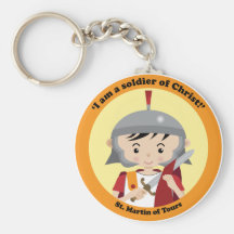 St. Martin of Tours Key Chains