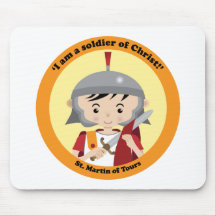 St. Martin of Tours Mousepad