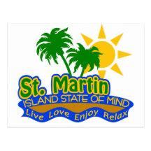 St. Martin State of Mind postcard