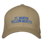 ST. Martin Yellowjackets hat Embroidered Baseball Caps
