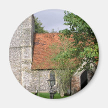 St Mary Church, Turville, Buckinghamshire Fridge Magnets