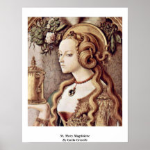 St Mary Magdalene par Carlo Crivelli Posters
