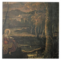 St. Mary of Egypt in the Wilderness Ceramic Tiles