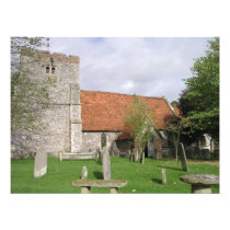 St Mary, Turville, Buckinghamshire UK Art Photo