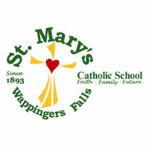 St. Mary's Catholic School Logo Scupture