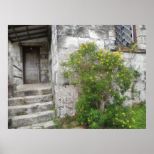 St Mary's Church Steps Montpelier Jamaica Canvas P Poster