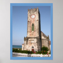 St. Mary's Parish Church Port Maria Jamaica Canvas Poster