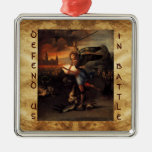 St Michael and the Dragon Prayer Ornament