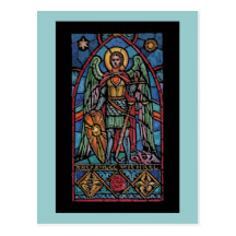 St Michael - Archangel Postcards
