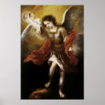 St Michael by Murillo Posters