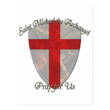 St Michael - Shield Postcards