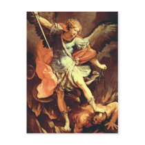 "St. Michael the Archangel" by Reni Post Card