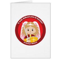 St. Michael the Archangel Greeting Cards