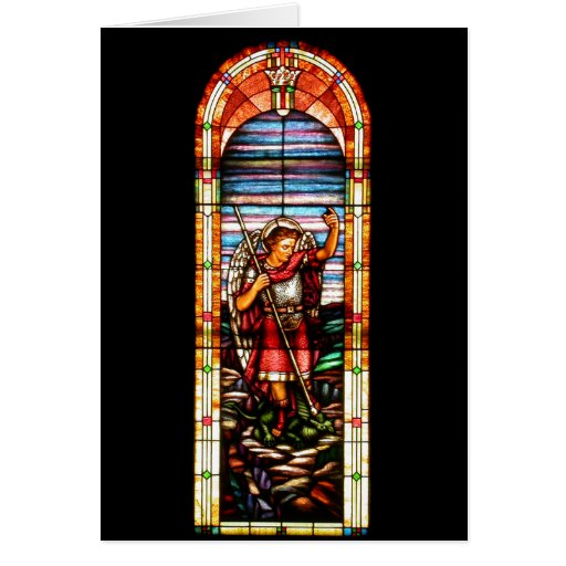 St. Michael vs. the Dragon Greeting Card