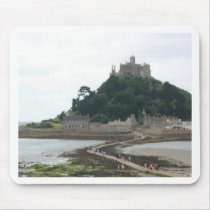 ST MICHAELS MOUNT CORNWALL MOUSEPADS