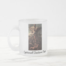 St Micheal and the Devil Mug