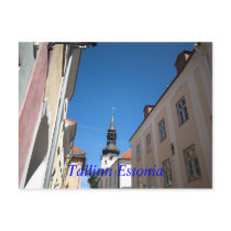 st nicholas church, Tallinn Estonia Post Card