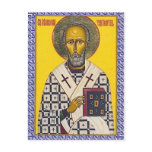 St. Nicholas icon Post Card