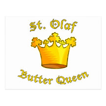 St. Olaf Butter Queen Products Postcards